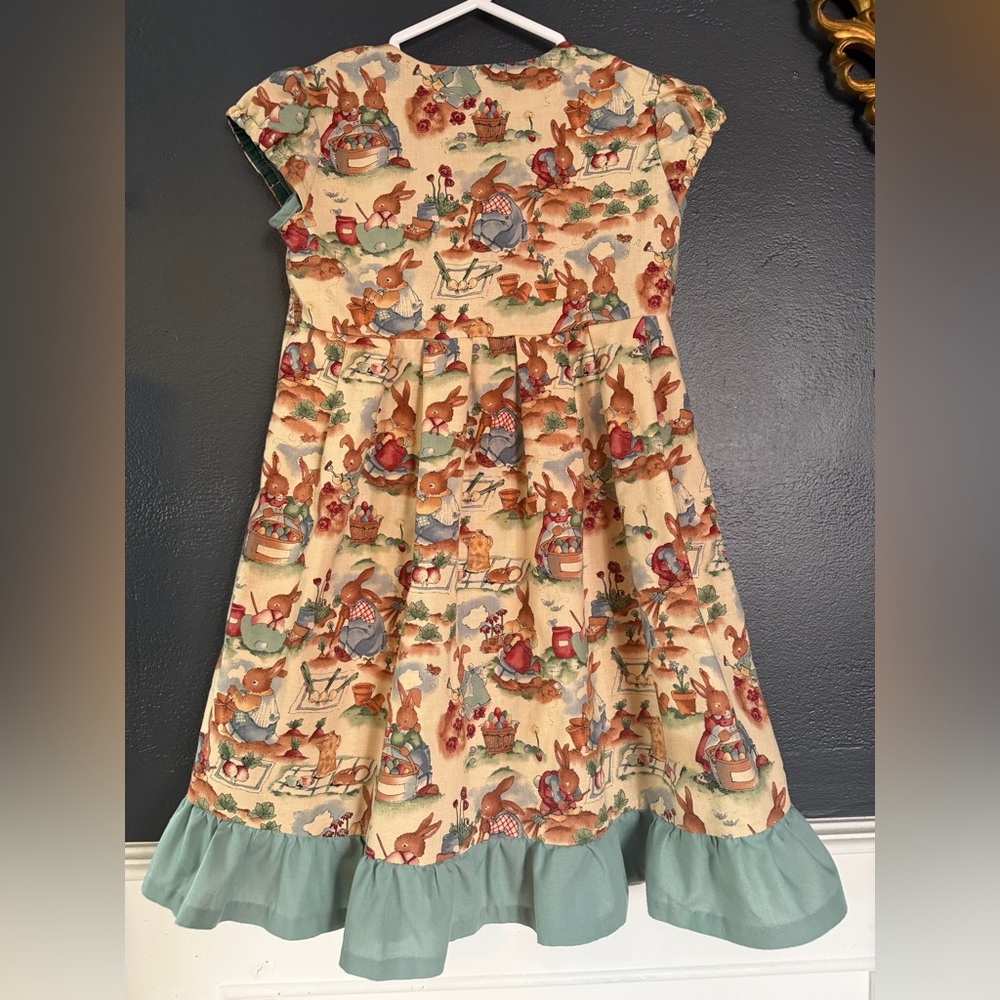 58 - Handmade Cotton Children’s Dress - Picture 2 of 4